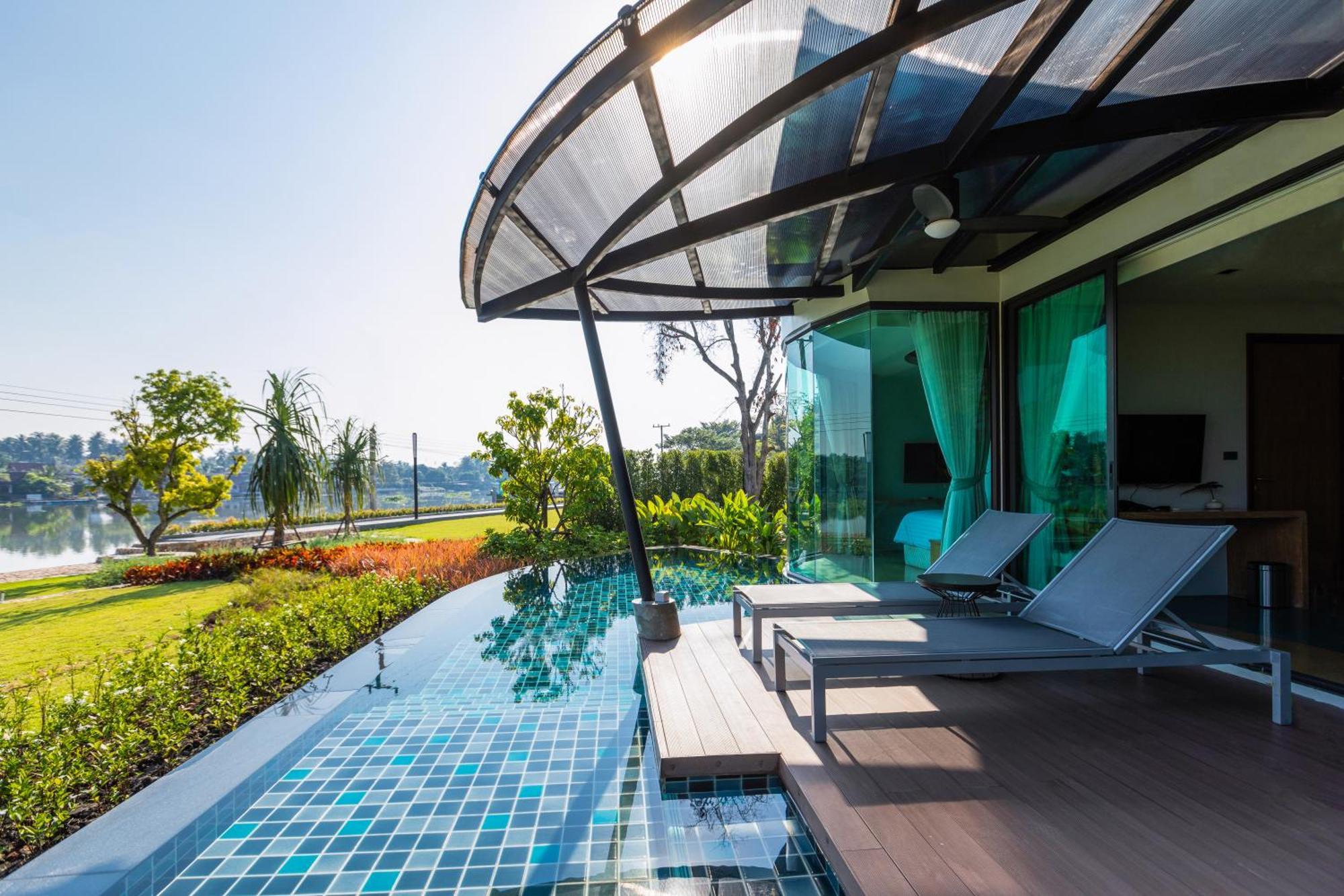 Na Tree Tara Riverside Resort Amphawa Damnoensaduak Bilik gambar